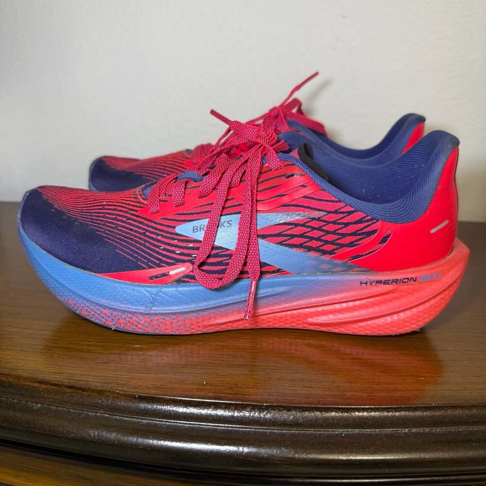 Brooks Hyperion Max Women's Running Shoes Pink Cobalt Blissful Blue Women size 7